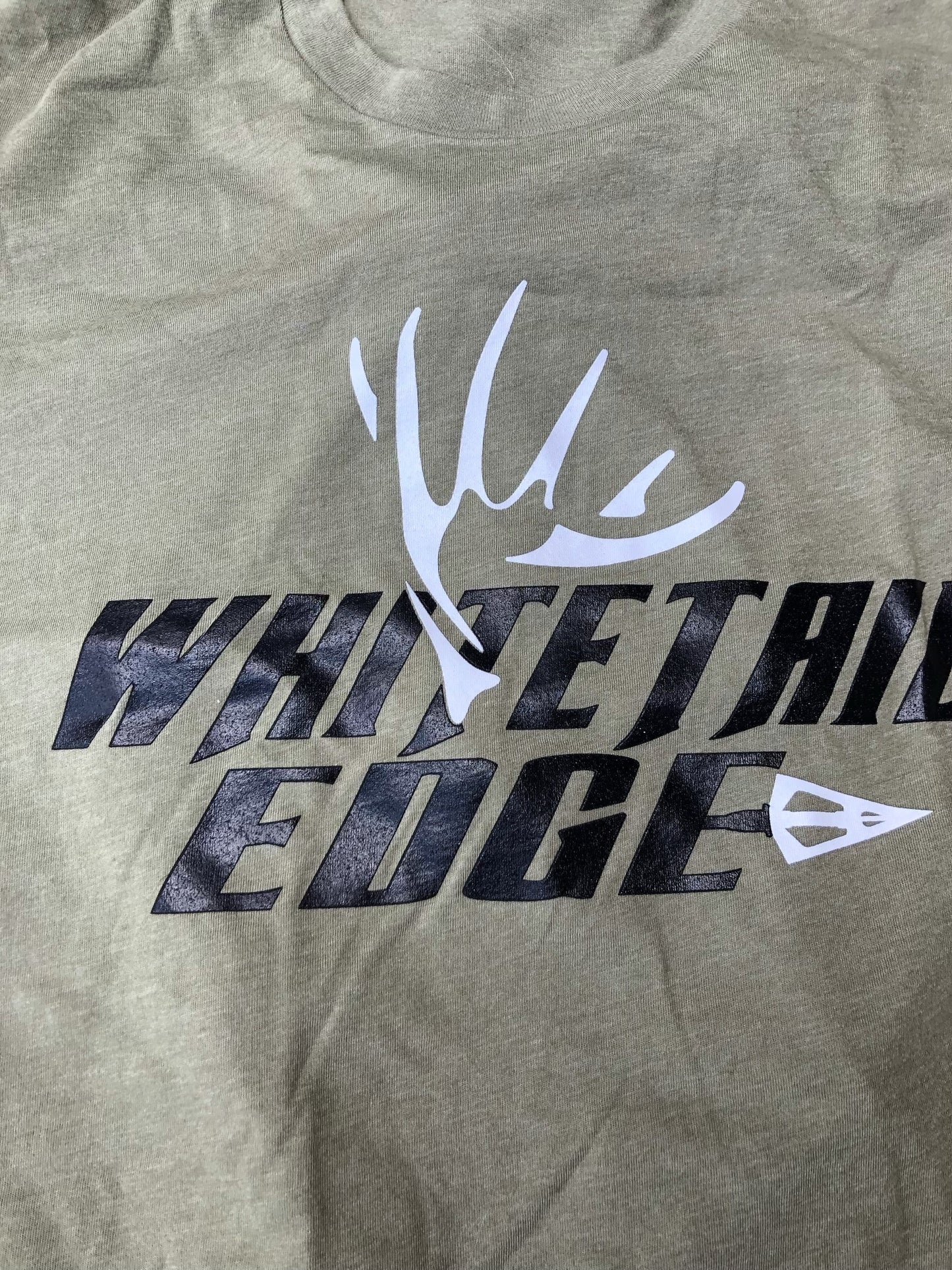 WHITETAIL EDGE LOGO SHORT SLEEVE TEE - OLIVE GREEN