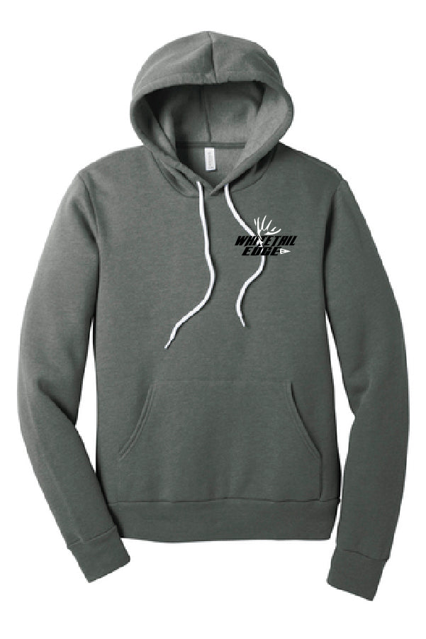 WHITETAIL EDGE LOGO HOODIE - LIGHT GREY