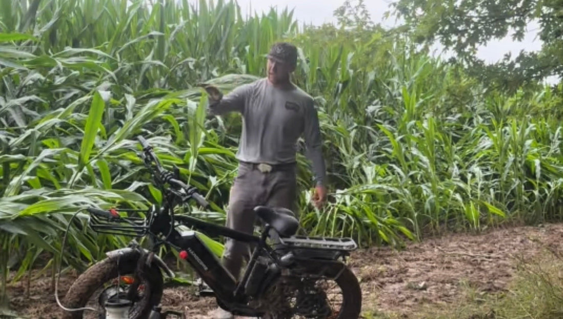 July 18, 2025 – Hunter Kloke: River Bottom Setup & Fall Plot Prep