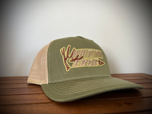 Green and tan SnapBack