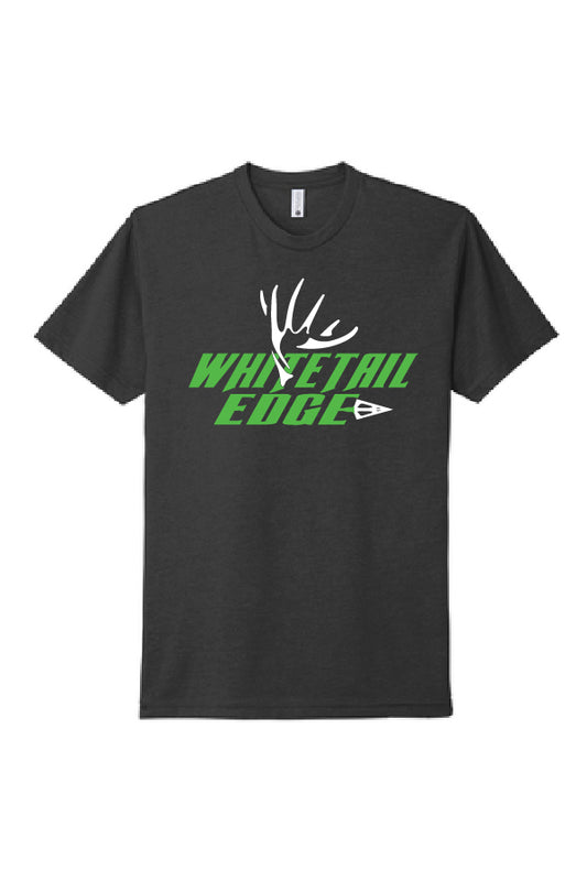 WHITETAIL EDGE LOGO SHORT SLEEVE TEE - DARK GREY